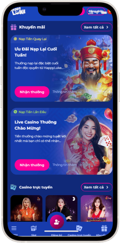 Link Vao Happyluke Casino Mobile